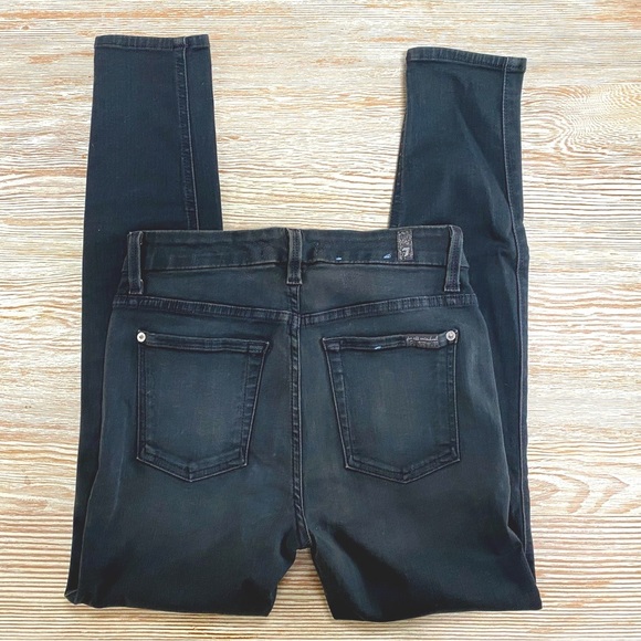 NEW 7 For All Mankind The Ankle Skinny Jeans 28 - Picture 6 of 10